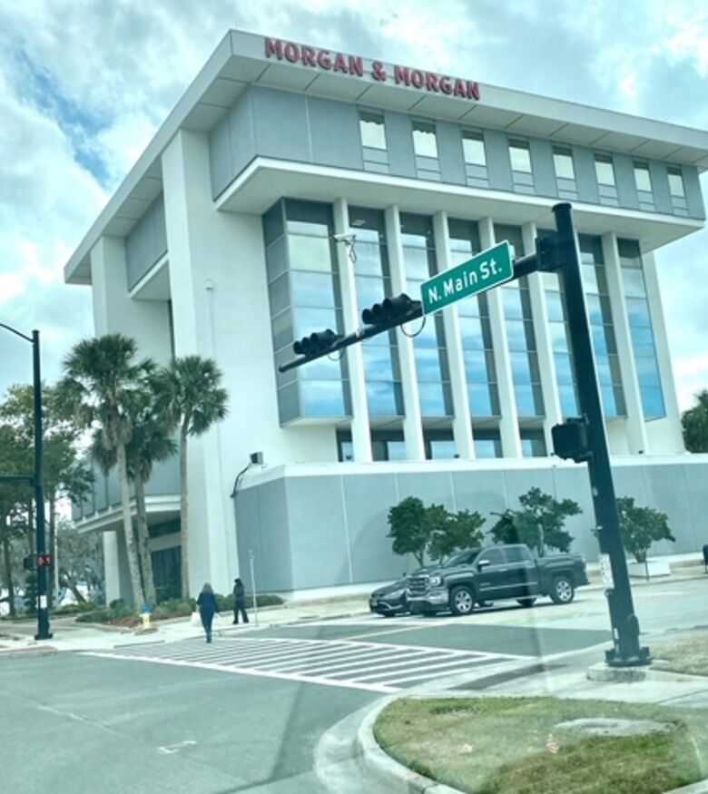 Modern courthouse in Gainesville, a beacon for personal injury lawyers.